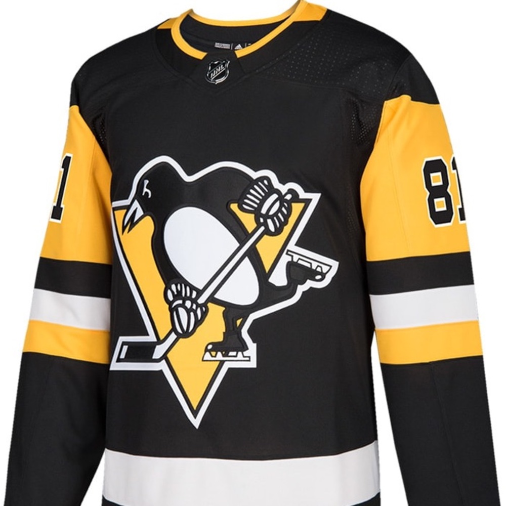 PHIL KESSEL PITTSBURGH PENGUINS ADIDAS AUTHENTIC HOME NHL HOCKEY JERSEY